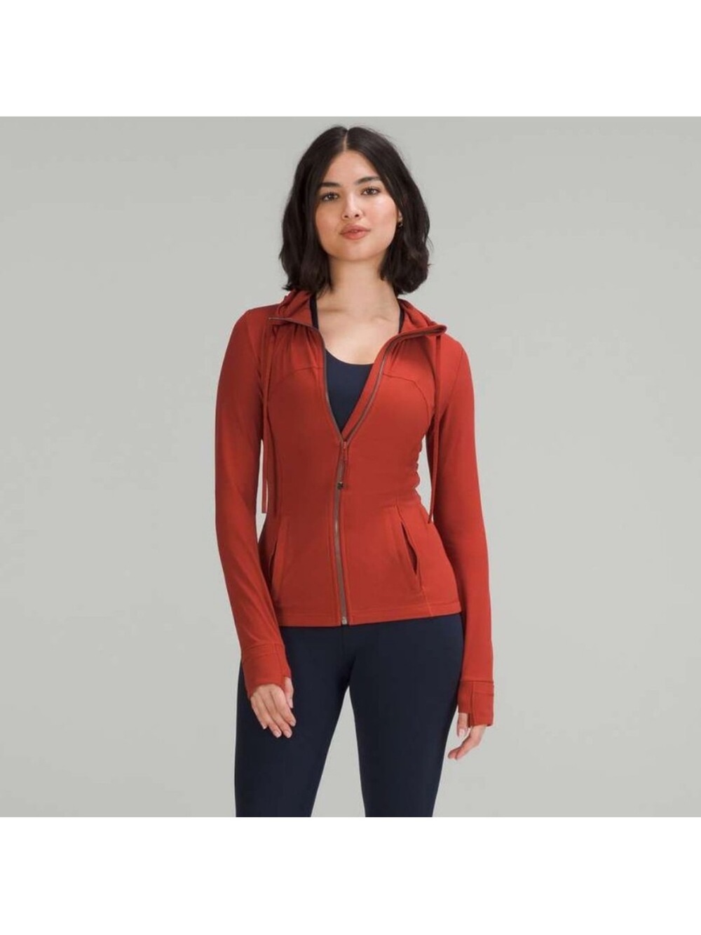 Lululemon Hooded Define Jacket Nulu Cayenne